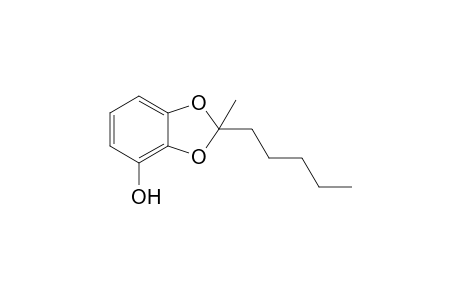 2-Amyl-2-methyl-1,3-benzodioxol-4-ol