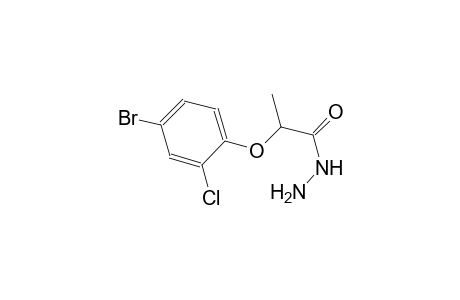 2-(4-bromo-2-chlorophenoxy)propanohydrazide