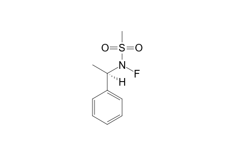 N-FLUORO-N-(S)-(1-PHENYLETHYL)-METHANESULFONAMIDE