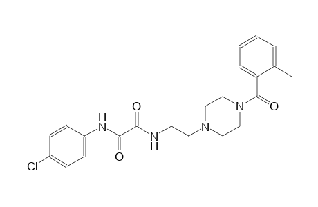 N~1~-(4-chlorophenyl)-N~2~-{2-[4-(2-methylbenzoyl)-1-piperazinyl]ethyl}ethanediamide