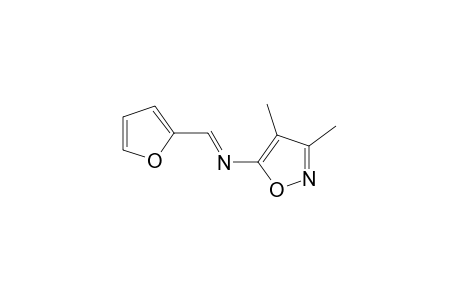 3,4-dimethyl-5-(furfurylideneamino)isoxazole