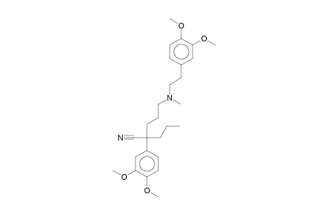 OCTADECANONITRILE, 6-AZA-2,8-BIS(3,4-DIMETHOXYPHENYL)-6-METHYL-2-PROPYL-