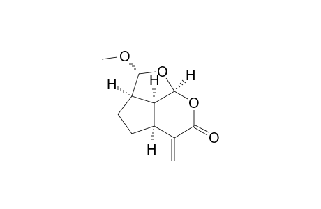 (2R,2aR,4aS,7aS,7bS)-5-Methylene-2a,3,4,4a,5,6,7a,7b-octahydro-2-(methoxy)-2H-1,7-dioxacyclopenta[c,d]indene-6-one