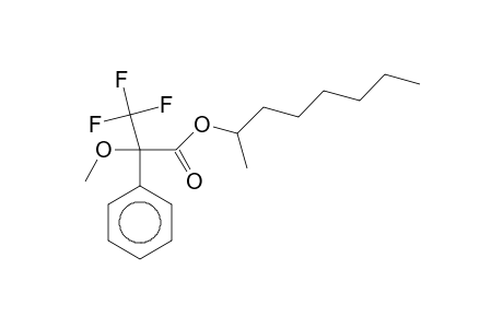 3,3,3-Trifluoro-2-methoxy-2-phenyl-propionic acid, 1-methyl-heptyl ester