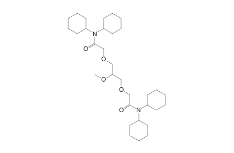 N,N-Dicyclohexyl-2-(3-[(dicyclohexylcarbamoyl)-methoxy]-2-methoxy-propoxy)-acetamide