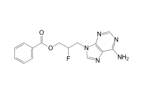 9-[3'-(Benzoyloxy)-2'-fluoropropyl]adenine