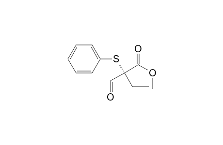 Methyl R-(+)-2-Formyl-2-(phenylthio) butanoate