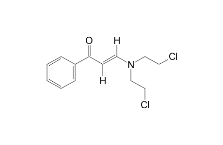 trans-3-[bis(2-chloroethyl)amino]acrylophenone