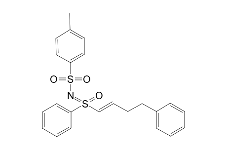 S-Phenyl-S-[(E)-4-phenylbut-1-enyl]-N-(p-tolylsulfonyl)sulfoxime