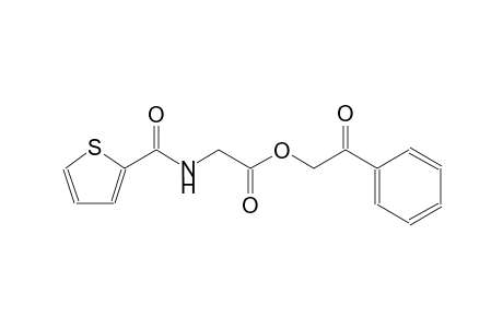 2-oxo-2-phenylethyl [(2-thienylcarbonyl)amino]acetate