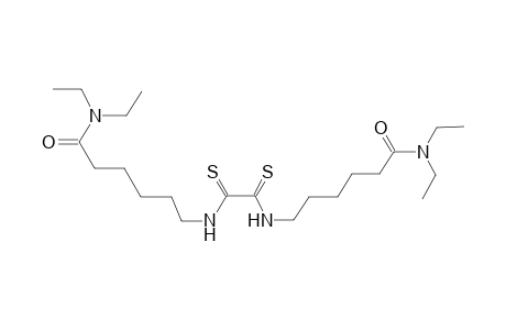 6-[(2-{[6-(diethylamino)-6-oxohexyl]amino}-2-thioxoethanethioyl)amino]-N,N-diethylhexanamide
