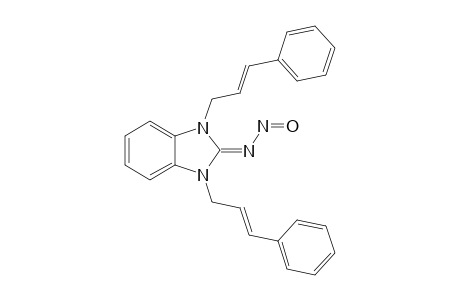 N-[1,3-bis[(E)-3-phenylprop-2-enyl]-2-benzimidazolylidene]nitrous amide