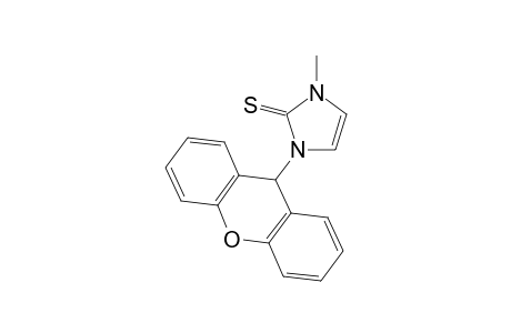 1-Methyl-3-(9H-xanthen-9-yl)-1,3-dihydro-2H-imidazole-2-thione