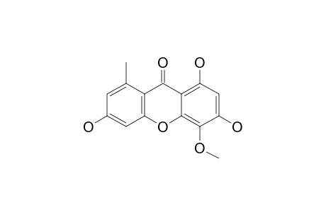 DRIMIOPSIN-E;3,6,8-TRIHYDROXY-6-METHOXY-1-METHYLXANTHONE