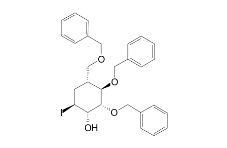 (1S,2R,3R,4R,6S)-2,3-dibenzoxy-4-(benzoxymethyl)-6-iodo-cyclohexanol