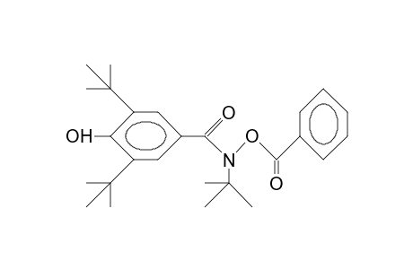 N-Benzoyloxy-N-tert-butyl-3,5-di-tert-butyl-4-hydroxy-benzamide