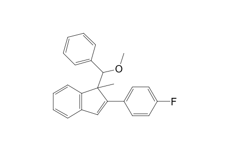 2-(4-Fluorophenyl)-1-(methoxy(phenyl)methyl)-1-methyl-1H-indene