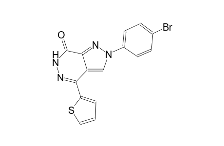 7H-pyrazolo[3,4-d]pyridazin-7-one, 2-(4-bromophenyl)-2,6-dihydro-4-(2-thienyl)-