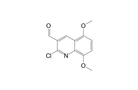 2-CHLORO-5,8-DIMETHOXYQUINOLINE-3-CARBALDEHYDE