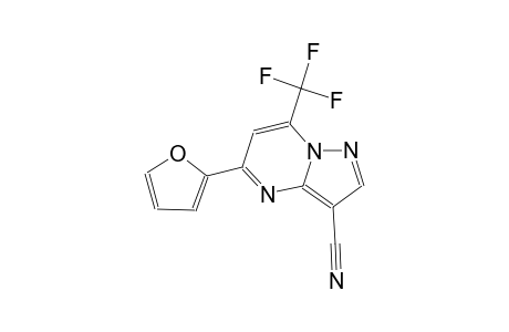 5-(2-furyl)-7-(trifluoromethyl)pyrazolo[1,5-a]pyrimidine-3-carbonitrile