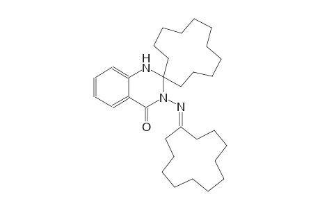 3'-(cyclododecylideneamino)-1'H-spiro[cyclododecane-1,2'-quinazolin]-4'(3'H)-one