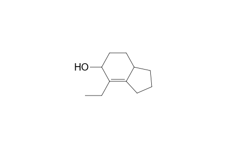 1H-Inden-5-ol, 4-ethyl-2,3,5,6,7,7a-hexahydro-