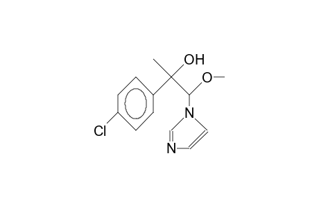 2-(4-Chloro-phenyl)-1-(1-imidazolyl)-1-methoxy-2-propanol