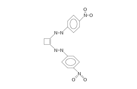 1,2-Bis(4-nitro-phenylazo)-cyclobutene