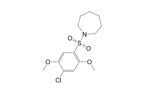 1-[(4-chloro-2,5-dimethoxyphenyl)sulfonyl]hexahydro-1H-azepine