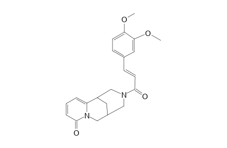 Pyrido[1,2-a][1,5]diazocin-8-one, 3-[3-(3,4-dimethoxyphenyl)acryloyl]-1,2,3,4,5,6-hexahydro-1,5-methano-