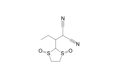 2-[1-(Dicyanomethyl)propyl]-1,3-dithiolane 1,3-dioxide