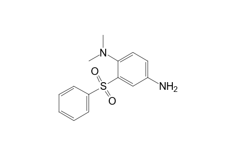 1,4-Benzenediamine, N1,N1-dimethyl-2-(phenylsulfonyl)-