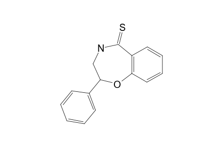2-phenyl-3,4-dihydro-2H-1,4-benzoxazepine-5-thione