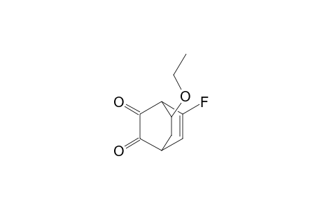 exo-8-Fluoro-5-ethoxybicyclo[2.2.2]oct-7-ene-2,3-dione