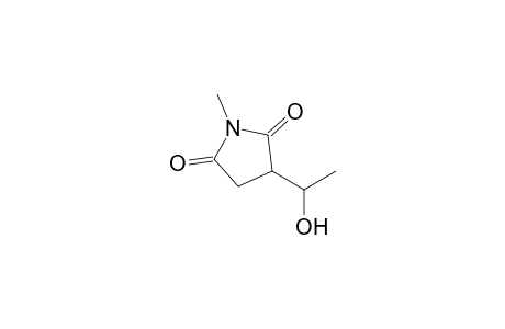 3-(1-hydroxyethyl)-1-methyl-pyrrolidine-2,5-dione