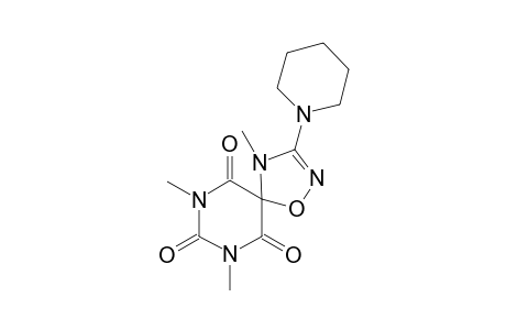 3-Piperidino-4,7,9-trimethyl-1-oxo-2,4,7,9-tetraazaspiro[4.5]dec-2-ene-6,8,10-trione