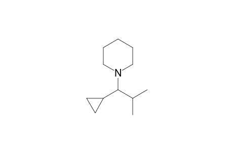 Piperidine, 1-(1-cyclopropyl-2-methylpropyl)-