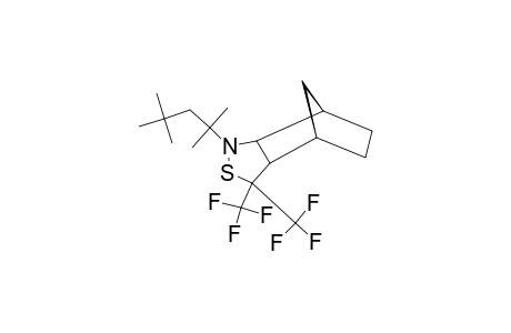 3-(1,1,3,3-Tetramethylbutyl)-5,5-bis(trifluoromethyl)-4-thia-3-azatricyclo[5.2.1.0(2,6)]decane