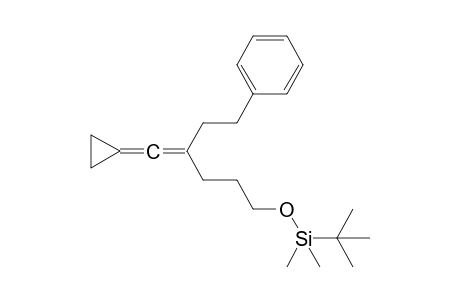 tert-Butyl(4-(cyclopropylidenemethylene)-6-phenylhexyloxy)dimethylsilane