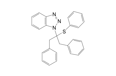 1-(1,3-Dibenzyl-2-phenylthiomethyl)benzotriazole