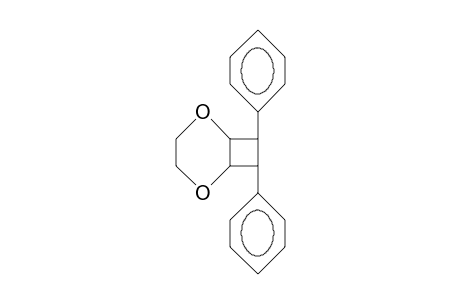 all-cis-7,8-Diphenyl-2,5-dioxa-bicyclo(4.2.0)octane