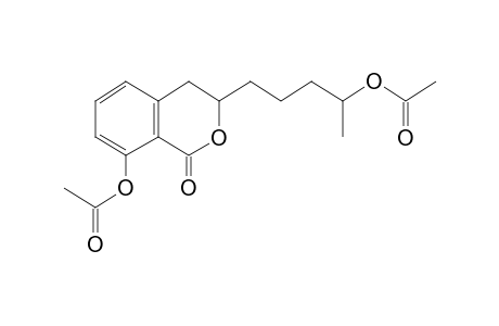 8-Hydroxy-3-(4-hydroxypentyl)isochroman-1-one, diacetate