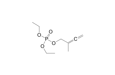 Phosphoric acid, diethyl 2-methyl-2,3-butadienyl ester