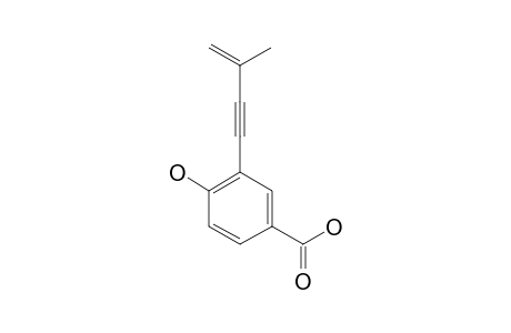 4-HYDROXY-3-(3'-METHYL-3'-BUTEN-1'-INYL)-BENZOIC_ACID