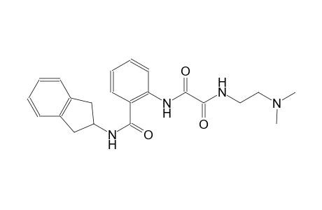 ethanediamide, N~1~-[2-[[(2,3-dihydro-1H-inden-2-yl)amino]carbonyl]phenyl]-N~2~-[2-(dimethylamino)ethyl]-