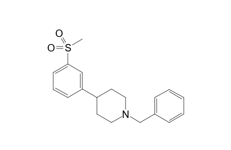 1-Benzyl-4-[3-(methylsulfonyl)phenyl]piperidine