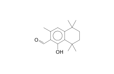 1-Hydroxy-3,5,5,8,8-pentamethyl-6,7-dihydronaphthalene-2-carbaldehyde