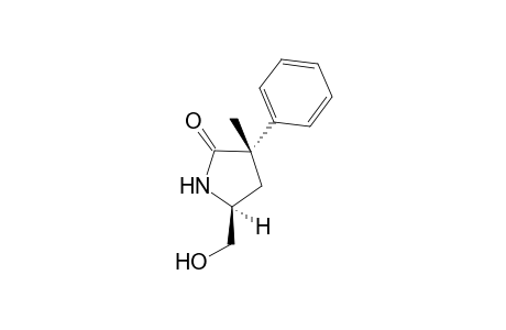 (3S,5S)-4-Methyl-4-phenyl-5-oxo-2-pyrrolidine-methanol