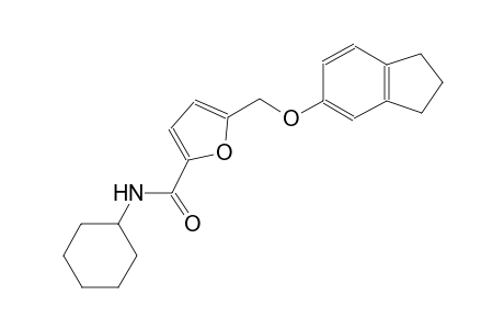 N-cyclohexyl-5-[(2,3-dihydro-1H-inden-5-yloxy)methyl]-2-furamide