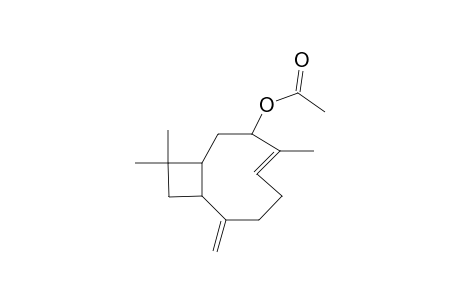3-Hydroxy-.beta.-caryophyllene acetate, isomer 1